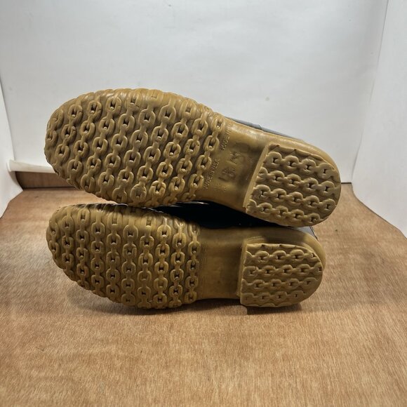 LL Bean Womens Bean Boots 8" Leather Unlined Duck Boots Brown Size 8 - Picture 7 of 8